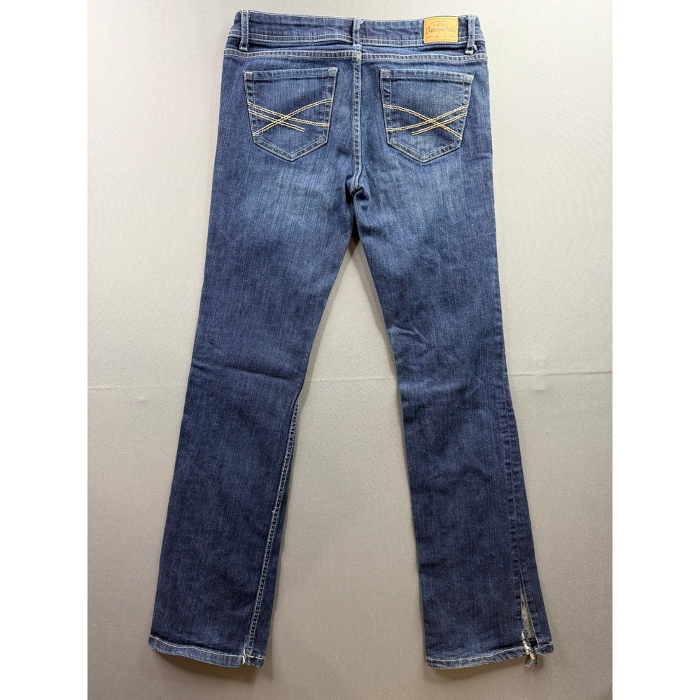 Aeropostale Chelsea Bootcut Jeans Womens Dark Wash Stretch Denim 29x31